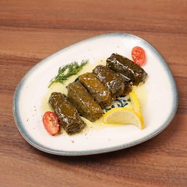 Stuffed Grape Leaves.
