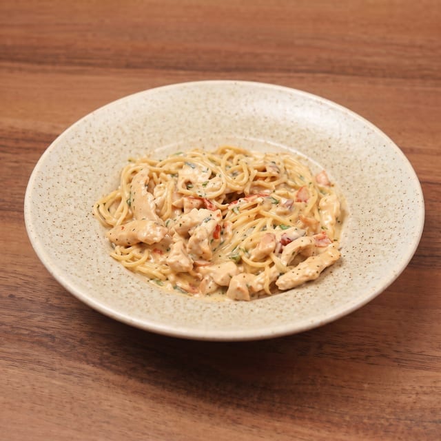 Shrimp Scampi Pasta.