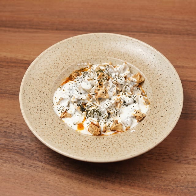Turkish Ravioli Pasta.