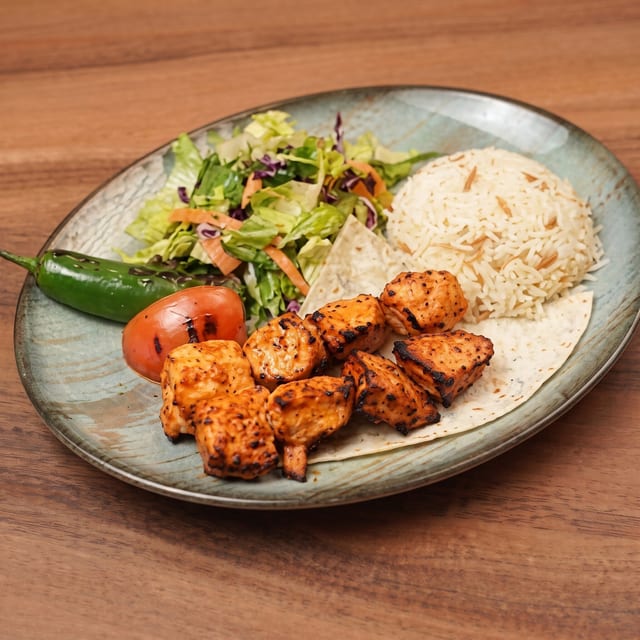 Chicken Shish Kebab.