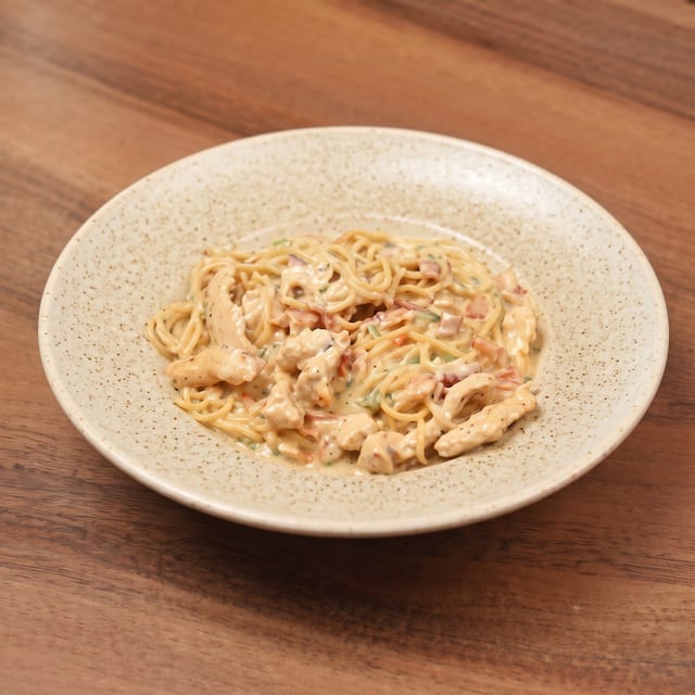 Chicken Scampi Pasta.
