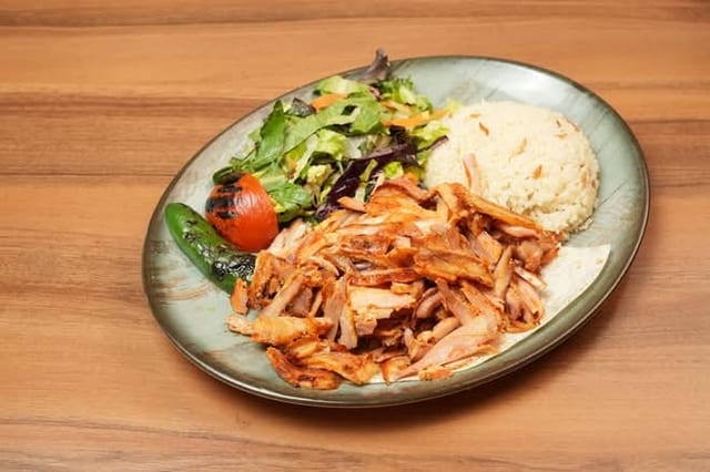Chicken Gyro Platter.