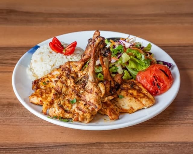 Chicken Chops Plate.